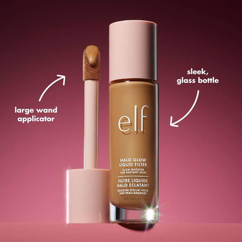 E.L.F. Halo Glow Liquid Filter - 3 Light/Medium Cool - Brands Point AE
