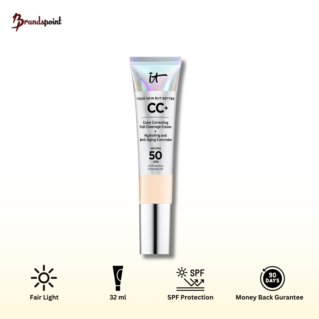 IT Cosmetics Your Skin But Better™ CC+ Cream with SPF 50+ Fair Light - Brands Point AE