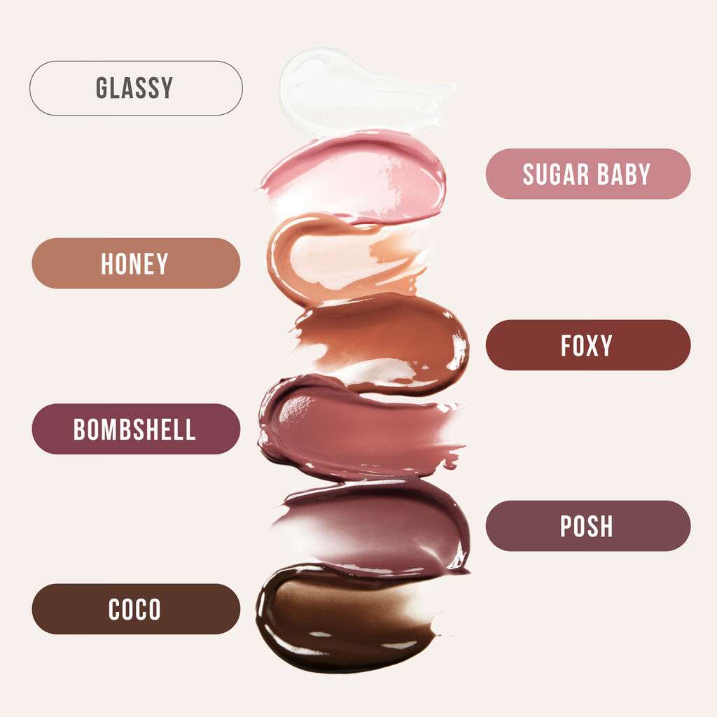 Huda beauty Faux Filler Extra Shine Lip Gloss - Bombshell - Brands Point AE
