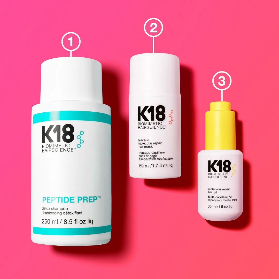50ml Leave-In Molecular Repair Hair Mask for heat-damaged hair treatment in Dubai.