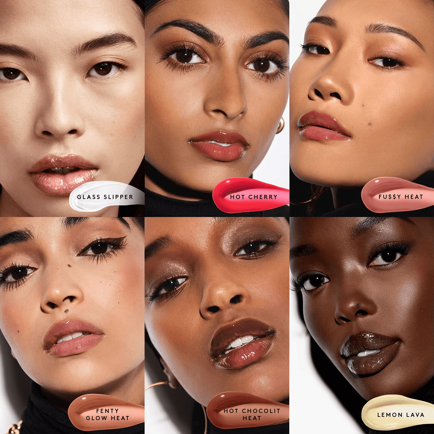Fenty Beauty Gloss Bomb Heat Lip Luminzer + Plumper Glass Slipper Heat - Brands Point AE