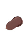 Swirl of Anastasia Beverly Hills Cool Brown Lip Velvet, highlighting its creamy highly pigmented texture and deep cool brown color.