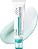 ANUA PDRN Hyaluronic Acid 100 Moisturising Cream 60ml - product packaging front view with glass skin effect