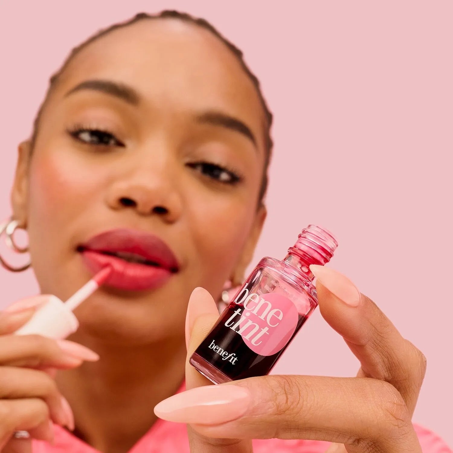 Benefit Benetint lip and cheek stain swatch on arm