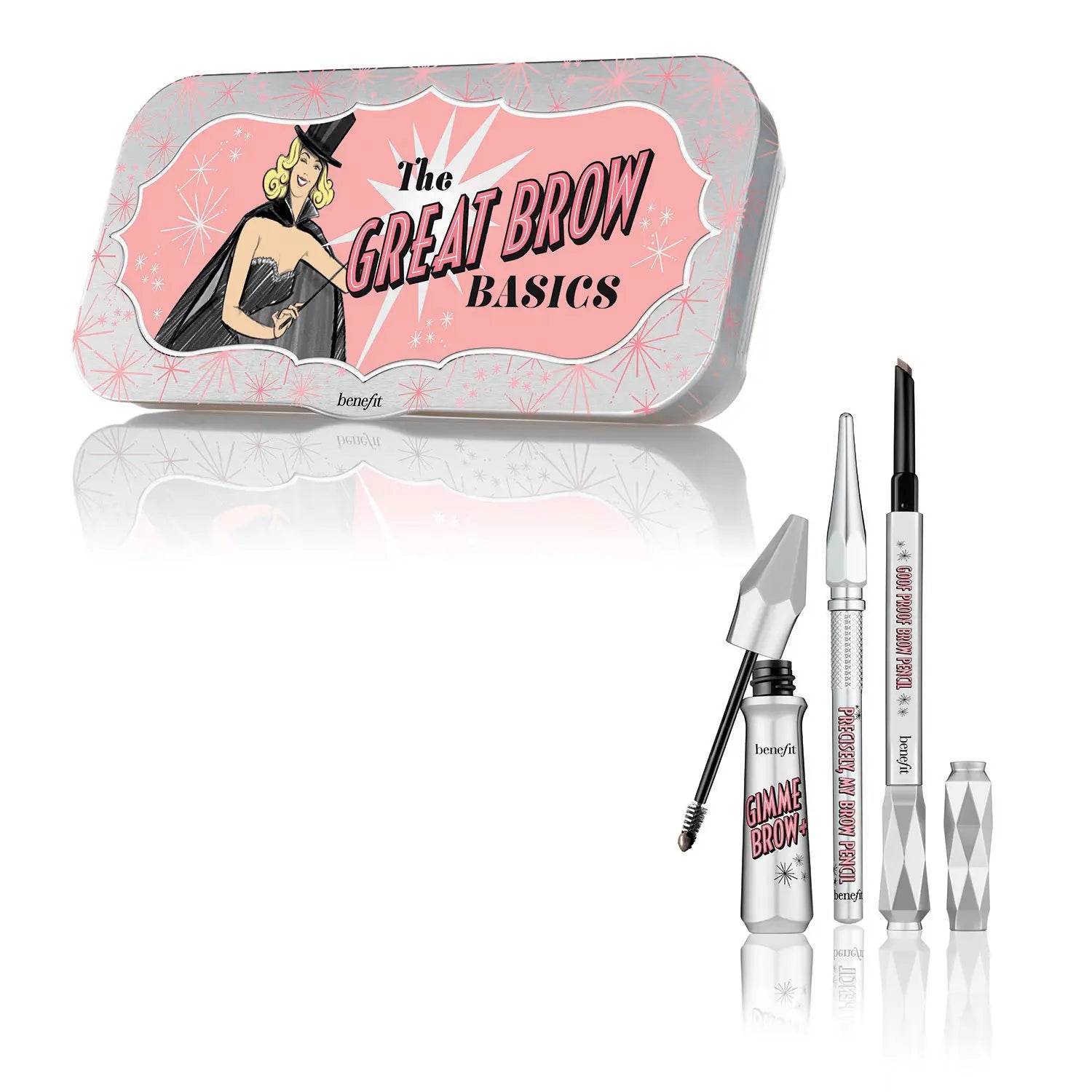 Benefit Great Brow Basics Pencil & Gel Kit - Shade 04 Full Set