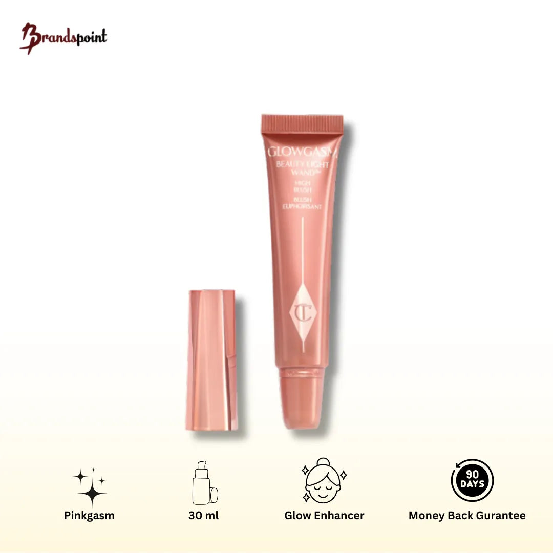 Charlotte Tilbury Pinkgasm Beauty Light Wand 12ml product shot on white background