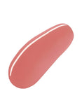 Close-up of lips wearing Charlotte Tilbury Collagen Lip Bath in Pillow Talk Medium, plump and shiny