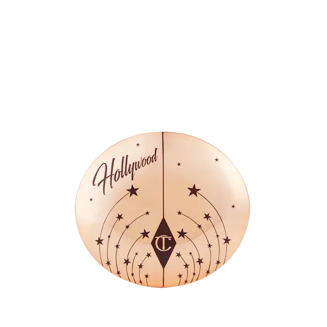 Charlotte Tilbury Champagne Glow highlighter compact inside