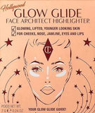 Close-up of Charlotte Tilbury Hollywood Glow Glide highlighter powder texture