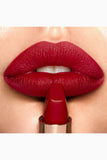 Charlotte Tilbury Matte Revolution Lipstick Red Carpet Red - full face application