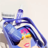 Cheirosa 59 perfume mist and Delícia Drench body butter in purple packaging