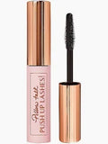 Charlotte Tilbury Travel Size Pillow Talk Push Up Lashes Mascara | شارلوت تيلبوري ماسكارا بيلو تالك بحجم السفر رفع الرموش أسود فائق 4 مل
