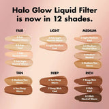 Shade finder image for e.l.f. Halo Glow Liquid Filter helping choose the right shade