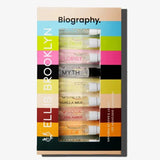 Ellis Brooklyn Biography Fragrance Discovery Set 9x2ml main product shot on clean background