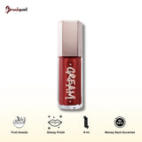 Fenty Beauty Gloss Bomb Cream Fruit Snackz berry red lip cream tube