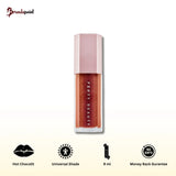 Fenty Beauty Gloss Bomb Lip Luminizer Hot Choclit product packaging front view on white background