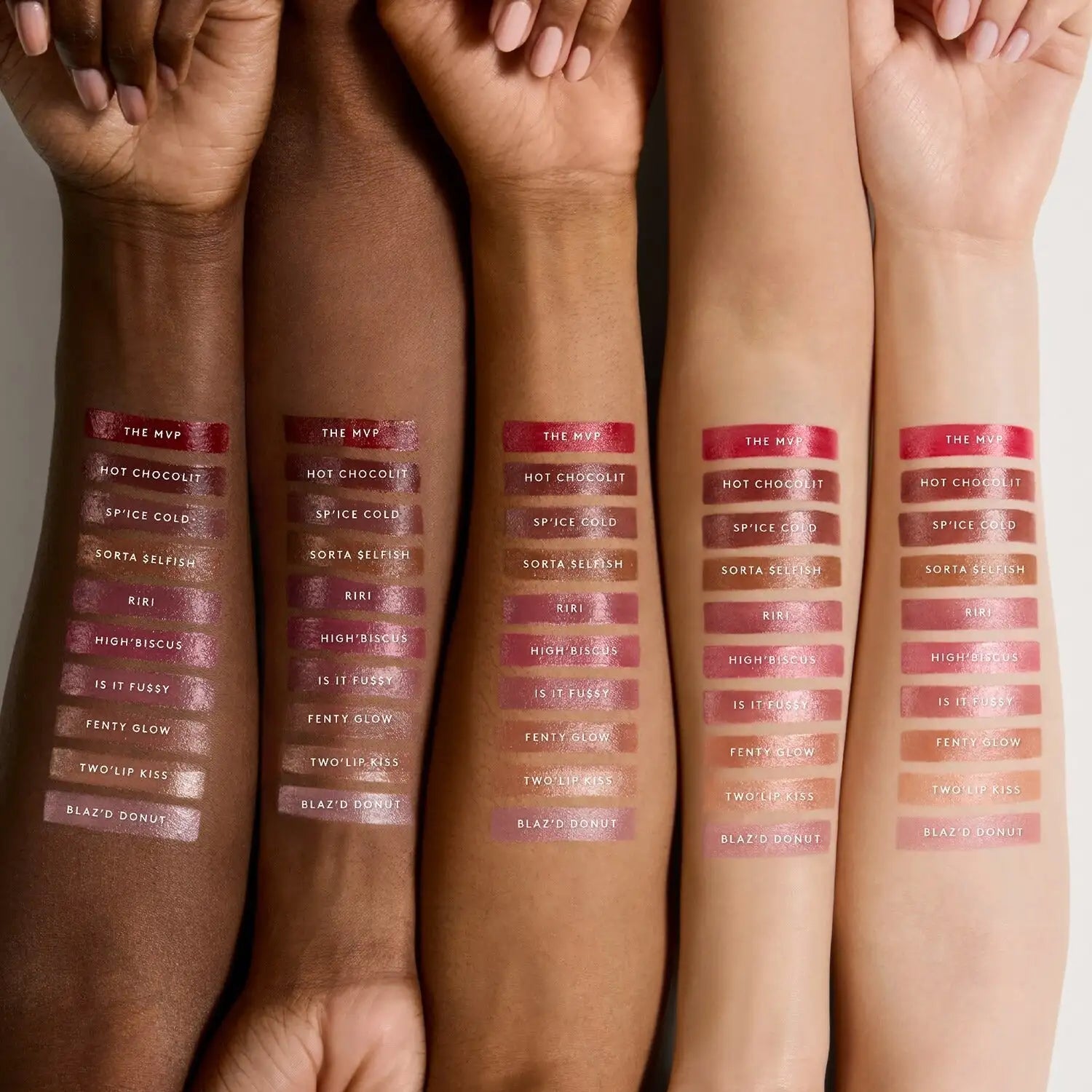 Fenty Beauty Gloss Bomb Stick The Mvp - product in hand for size reference