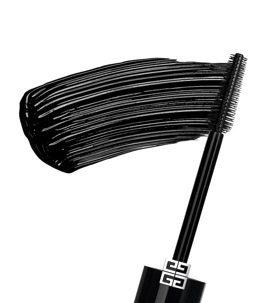 Detailed view of Givenchy L'Interdit Couture Mascara wand with precision bristles for intense volume