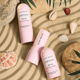 Glow Recipe Watermelon Glow Niacinamide Dew Balm Sunscreen Stick front view with SPF 45 label.