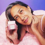 Glow Recipe Watermelon Glow AHA Night Treatment 60ml texture on skin swatch