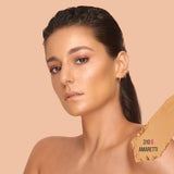 Huda Beauty FauxFilter Foundation Stick 310G Amaretti - shade swatch on skin
