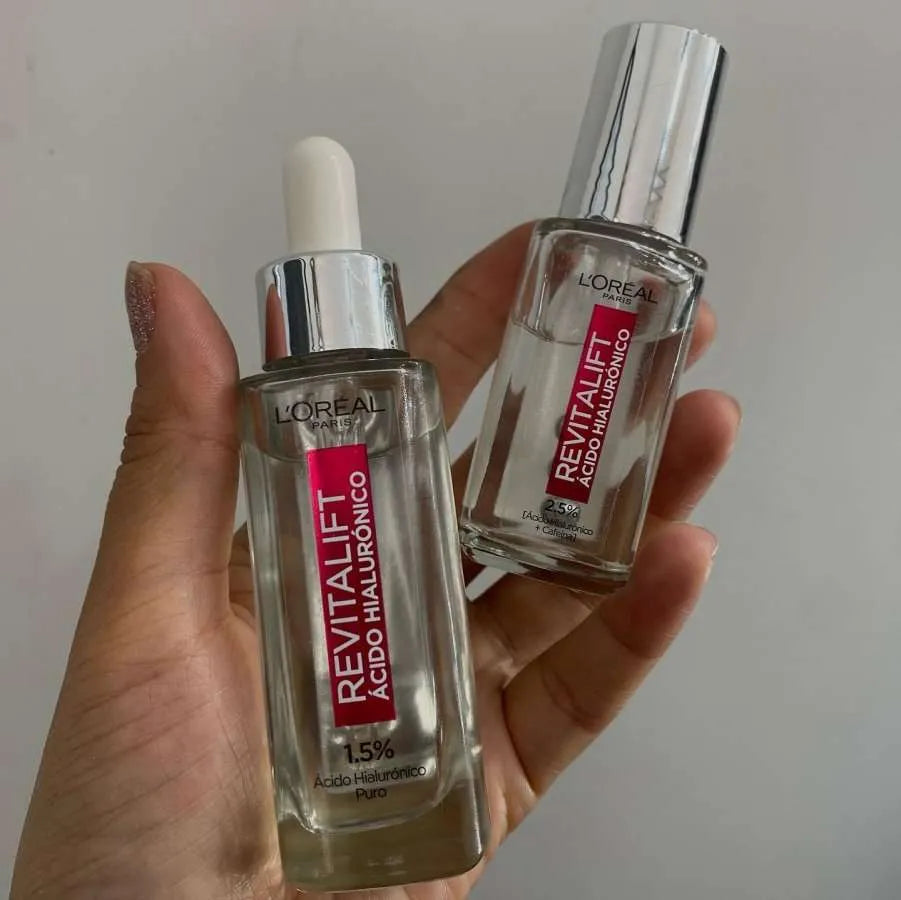 L'Oreal Revitalift HA Serum product trio