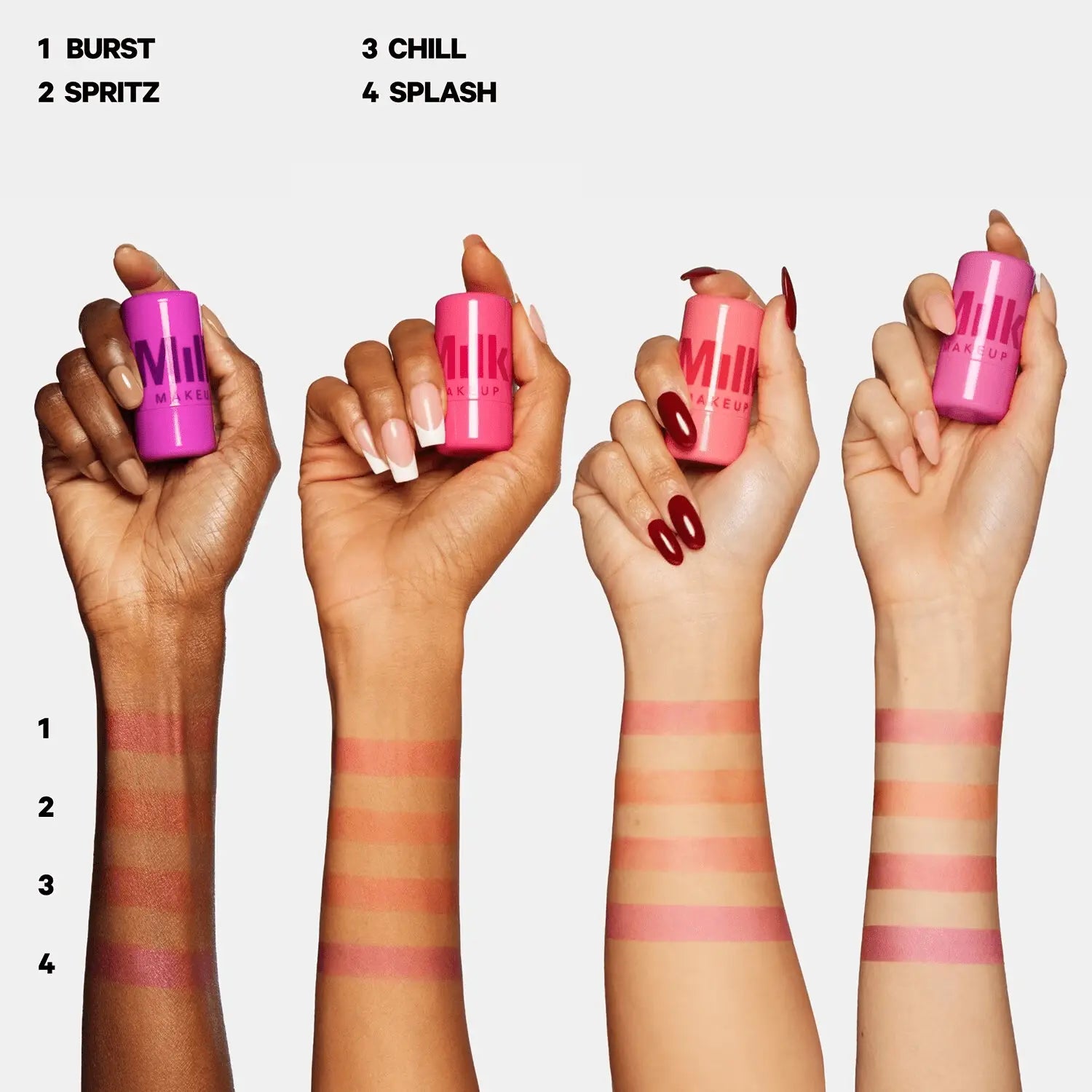 Milk Makeup Cooling Water Jelly Tint product tube packaging - Splash shade 5g vegan stain