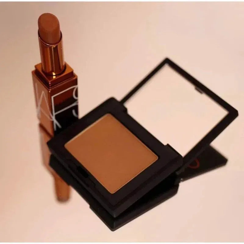 NARS Laguna Beauty Insider Set products displayed on white background, mini bronzer and lip balm