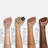 NARS Light Reflecting Foundation Vanuatu bottle and other shades comparison