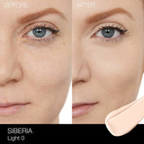 NARS Natural Radiant Longwear Foundation shade Siberia swatch on skin
