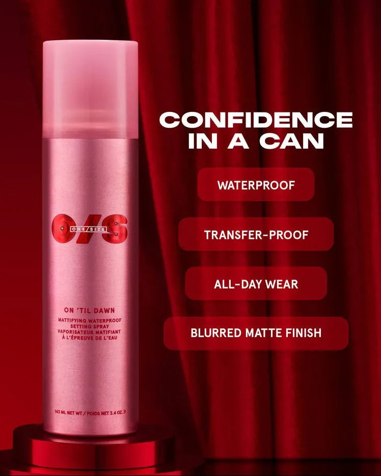 ONE SIZE Authentic On Till Dawn Setting Spray Duo - best setting spray for bridal makeup in UAE