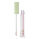 Pixi LipLift Max Glossy Lip Plumper Petal Ice swatch on lips showing glossy finish