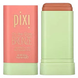 Pixi Beauty On-the-Glow Bronze product packaging close-up, displaying brand name and product details