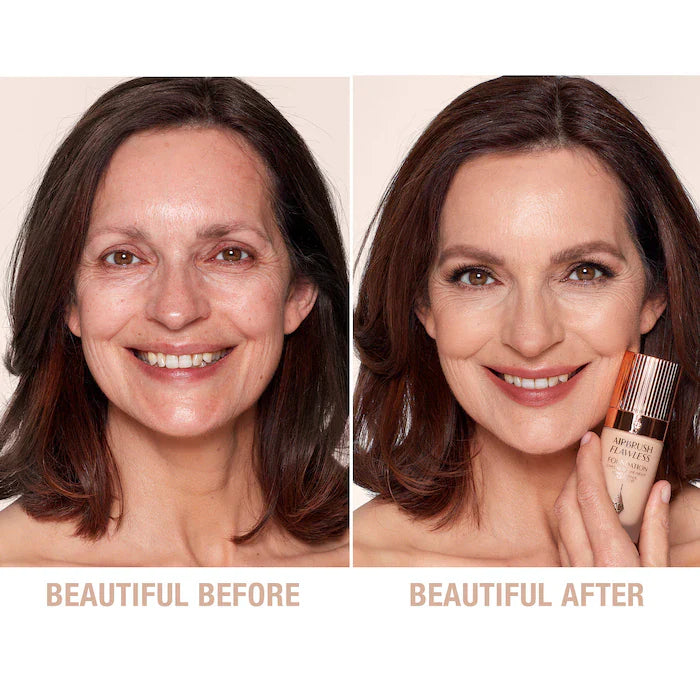 Charlotte Tilbury Airbrush Flawless Longwear Foundation - 6 Warm - Brands Point AE