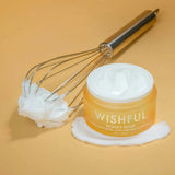 Stylized Wishful Honey Whip moisturizer – whipped peptide cream for firm skin