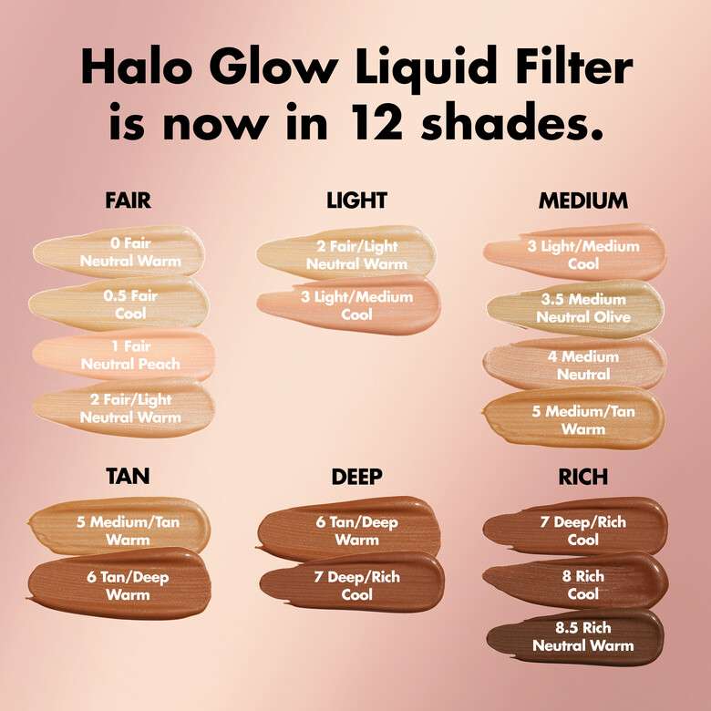 E.L.F. Halo Glow Liquid Filter - 0.5 Fair Cool - Brands Point AE