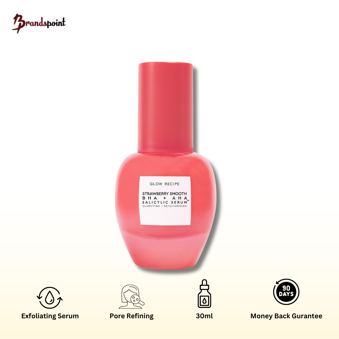 Glow Recipe Strawberry Smooth BHA+AHA Salicylic Serum 30ml