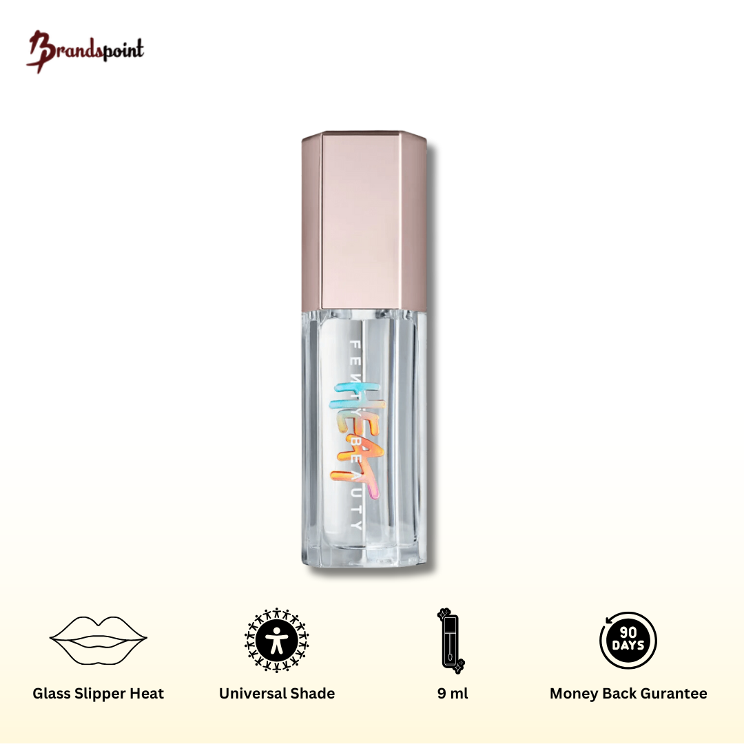 Fenty Beauty Gloss Bomb Heat Lip Luminzer + Plumper Glass Slipper Heat - Brands Point AE