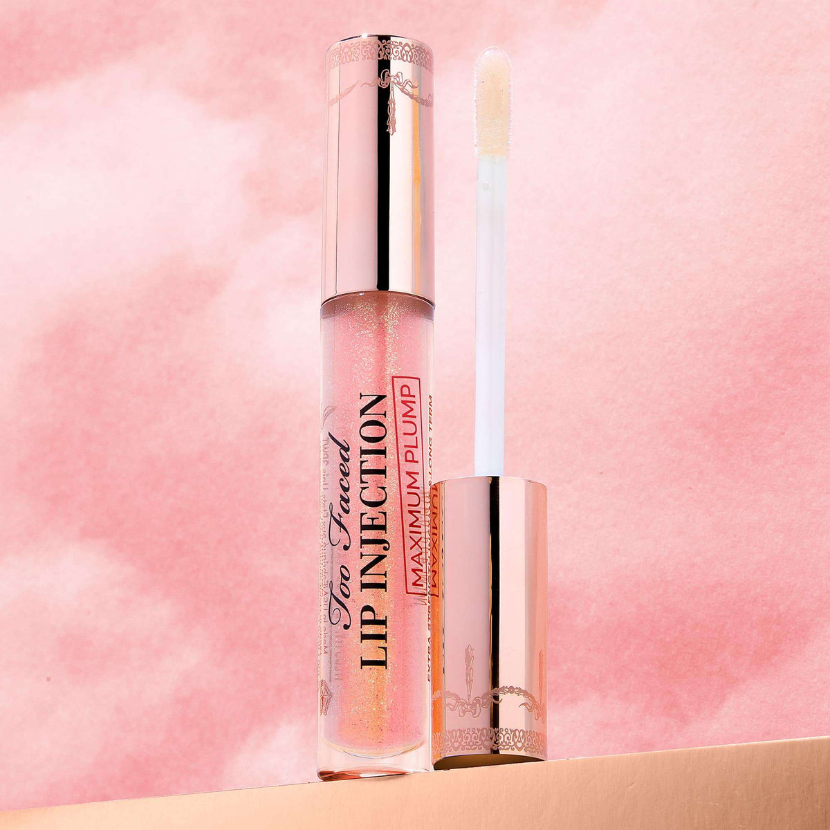 Too Faced Lip Injection Maximum Plump Extra Strength Lip Plumper Gloss - Cotton Candy Kisses 4g - Brands Point AE