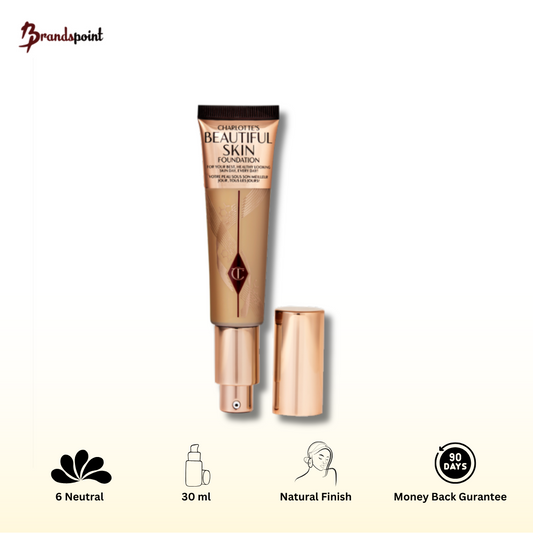 Charlotte Tilbury Beautiful Skin Foundation 6 Neutral 30ml