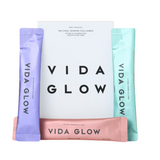 Vida Glow Natural Marine Collagen Sachets - Original / Peach / Blueberry 8g