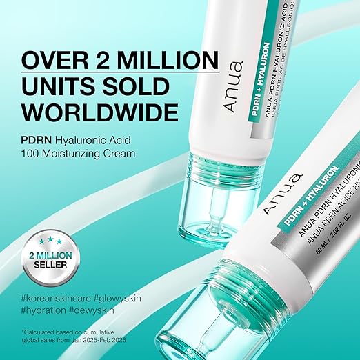 Buy Authentic ANUA PDRN Hyaluronic Acid 100 Moisturising Cream (60 ml) In Uae