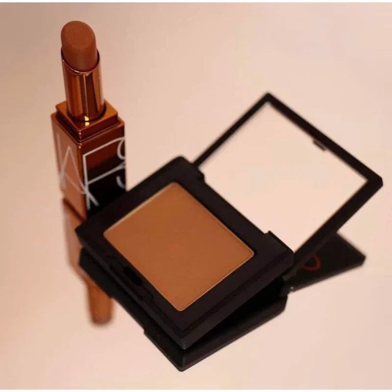 NARS Laguna, Beauty Insider Set, Mini Bronzer, Afterglow Lip Balm, Travel Size Makeup, Authentic NARS UAE, BrandsPoint.
مجموعة نارس لاجونا بيوتي إنسايدر - تشمل برونزر ميني ٢.٥ جرام ومرطب شفاه أفترجلو ١.١ جرام - مجموعة مكياج أصلية في الإمارات.