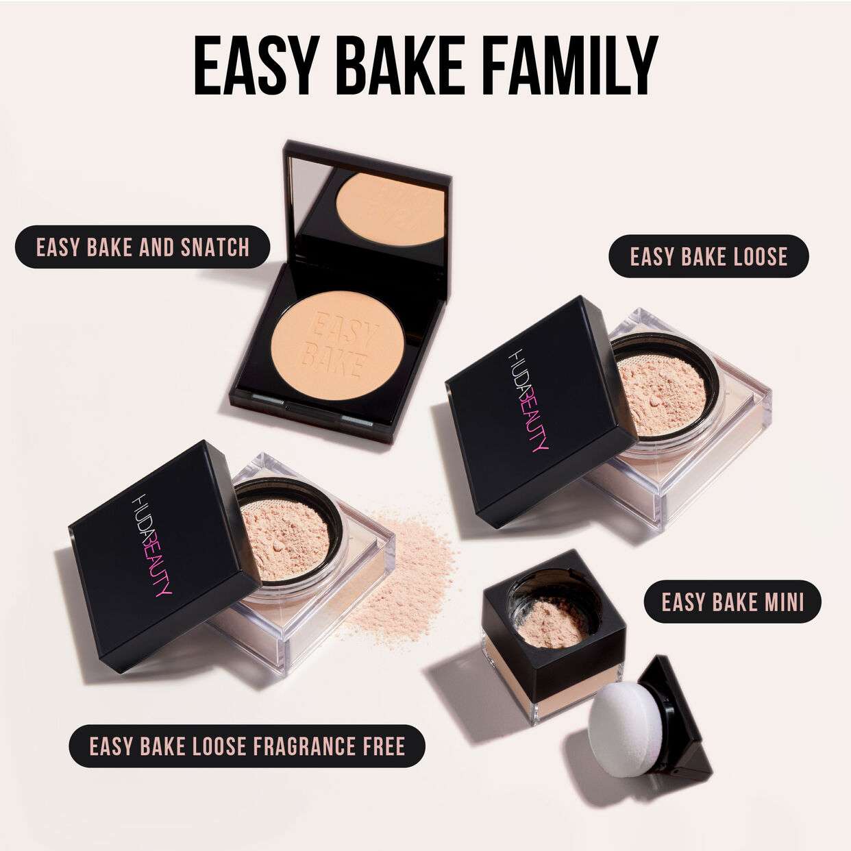 Huda Beauty Easy Bake Loose Baking & Setting Powder - Cupcake - Brands Point AE