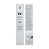 Original packaging of IT Cosmetics CC+ Cream Light Medium Warm with SPF 50+ - Fast shipping in UAE.