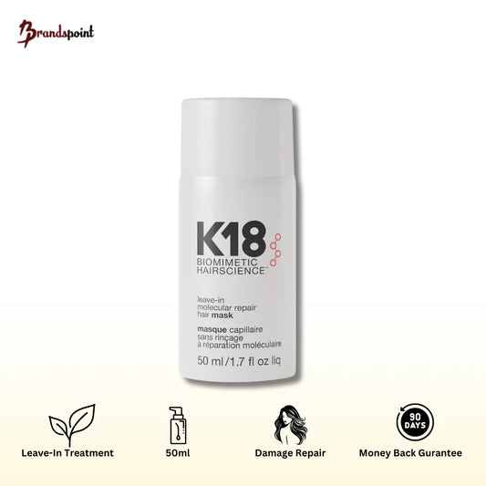 Leave-In Molecular Repair Hair Mask 50ml - ماسك إصلاح الشعر الجزيئي الذي يترك على الشعر ٥٠ مل