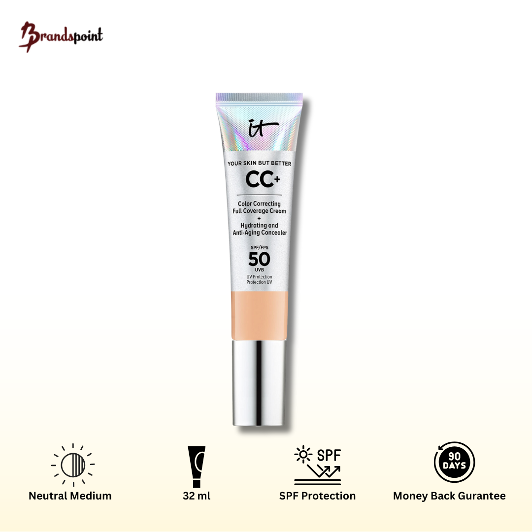 IT Cosmetics Your Skin But Better™ CC+ Cream with SPF 50+ Neutral Medium