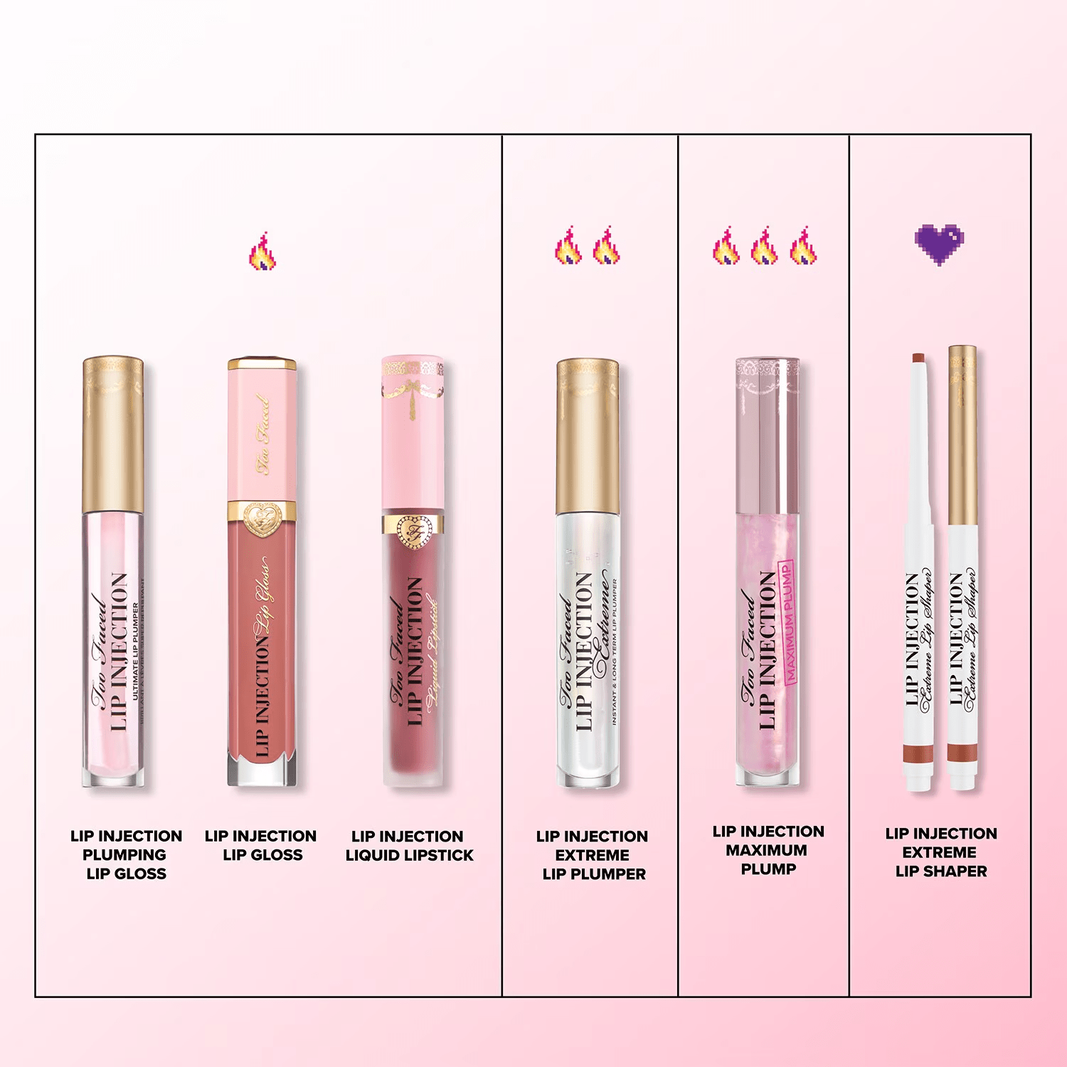 Too Faced Lip Injection Power Plumping Lip Gloss - Stars Are Aligned 6.5ml - Brands Point AE