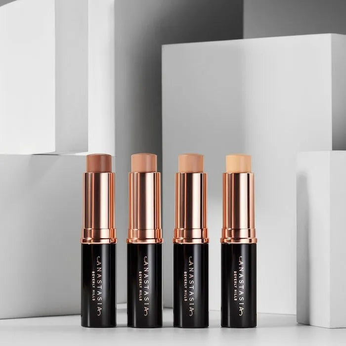 Anastasia Beverly Hills Stick Contour + Highlight Fawn packaging and applicator detail