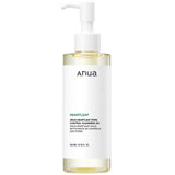 ANUA Heartleaf Pore Control Cleansing Oil 200ml bottle with pump, Korean cleansing oil for pore care and makeup removal